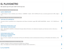 Tablet Screenshot of elpluviometro.blogspot.com