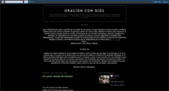 Desktop Screenshot of oracioncondios.blogspot.com