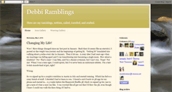 Desktop Screenshot of debbiramblings.blogspot.com