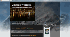 Desktop Screenshot of chicagowarriorsmysteries.blogspot.com