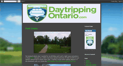 Desktop Screenshot of daytrippingontario.blogspot.com