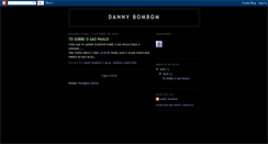 Desktop Screenshot of dannybombom.blogspot.com