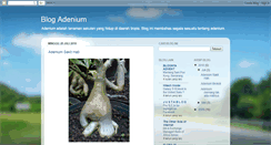 Desktop Screenshot of blogadenium.blogspot.com