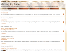 Tablet Screenshot of morningjoyfarm.blogspot.com