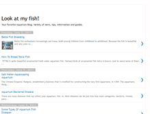 Tablet Screenshot of lookatmyfish.blogspot.com