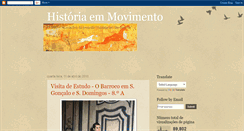 Desktop Screenshot of historiaemmovimentoebamarante.blogspot.com