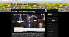 Desktop Screenshot of ceolcraicaguscuriosities.blogspot.com