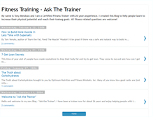 Tablet Screenshot of fitnessmindsets.blogspot.com