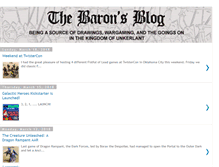 Tablet Screenshot of baronvonj.blogspot.com
