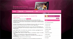 Desktop Screenshot of outlook-info.blogspot.com