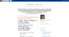 Desktop Screenshot of elder-law.blogspot.com