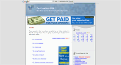 Desktop Screenshot of destination-usa.blogspot.com