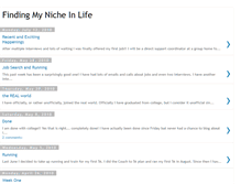 Tablet Screenshot of nicheinlife.blogspot.com