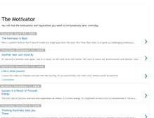 Tablet Screenshot of motivations4life.blogspot.com