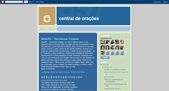 Desktop Screenshot of centraldeoracoes.blogspot.com