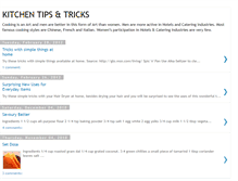 Tablet Screenshot of kitchen-tips.blogspot.com