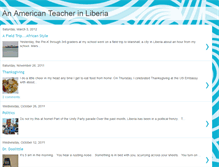 Tablet Screenshot of anamericanteacherinliberia.blogspot.com