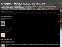 Tablet Screenshot of juventudmunisanluis.blogspot.com