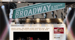 Desktop Screenshot of gilsbroadwayblog.blogspot.com