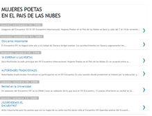 Tablet Screenshot of mujeres-poetas.blogspot.com