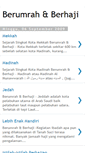 Mobile Screenshot of berumrah-berhaji.blogspot.com