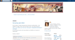 Desktop Screenshot of animaloterapia.blogspot.com