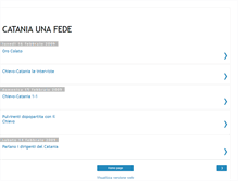 Tablet Screenshot of cataniaunafede.blogspot.com