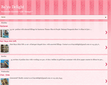 Tablet Screenshot of bayudelight.blogspot.com