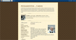 Desktop Screenshot of pensamientos-varios.blogspot.com