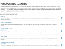 Tablet Screenshot of pensamientos-varios.blogspot.com