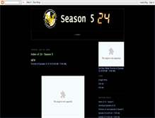 Tablet Screenshot of 24-season5.blogspot.com