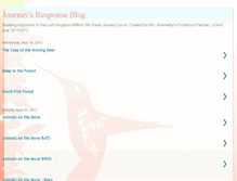 Tablet Screenshot of journeysresponseblog.blogspot.com