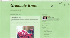 Desktop Screenshot of graduateknits.blogspot.com