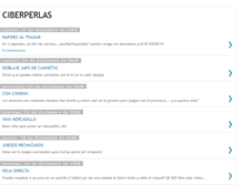 Tablet Screenshot of ciberperlas.blogspot.com