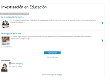 Tablet Screenshot of investigeeducacion.blogspot.com