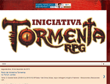 Tablet Screenshot of iniciativatormenta.blogspot.com