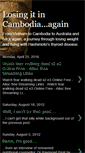 Mobile Screenshot of losingitincambodia.blogspot.com
