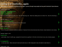 Tablet Screenshot of losingitincambodia.blogspot.com