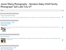 Tablet Screenshot of jessieobergphotography.blogspot.com