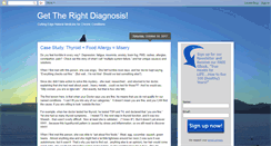 Desktop Screenshot of gettherightdiagnosis.blogspot.com