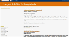Desktop Screenshot of bdjobonline.blogspot.com