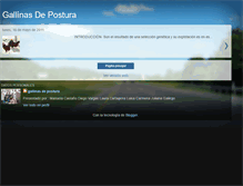 Tablet Screenshot of gallinasdepostura.blogspot.com