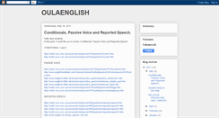 Desktop Screenshot of oulaenglish.blogspot.com