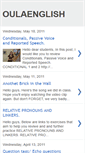 Mobile Screenshot of oulaenglish.blogspot.com