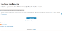 Tablet Screenshot of folcloresertanejo.blogspot.com