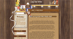 Desktop Screenshot of ladydaewrites.blogspot.com