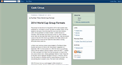 Desktop Screenshot of cookcircus.blogspot.com