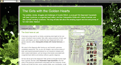 Desktop Screenshot of girlwiththegoldenheart.blogspot.com