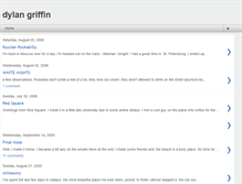 Tablet Screenshot of dylangriffin.blogspot.com