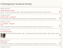 Tablet Screenshot of jacobeansociety.blogspot.com